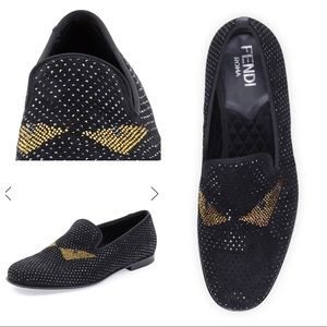 fendi monster slippers